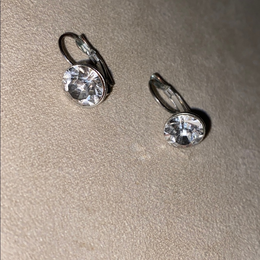 Dangly Diamond Earrings